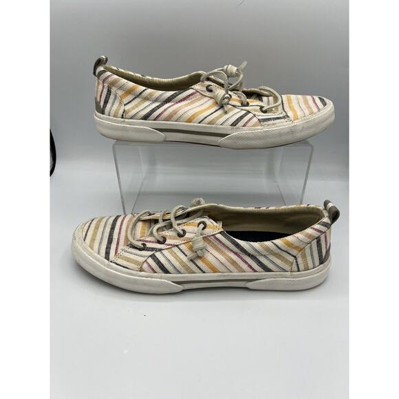 Sperry Top Sider Shoes - Sperry Top Sider Pier Wave Multicolor Womens Size 9 Slip On Shoes